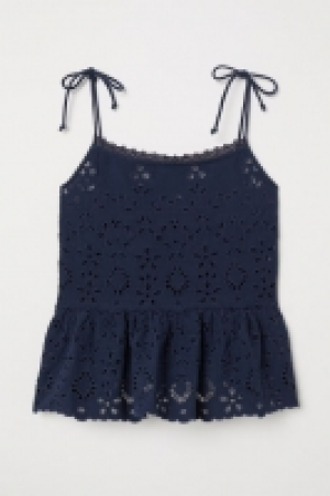  Top bordado con peplo 14.99 €