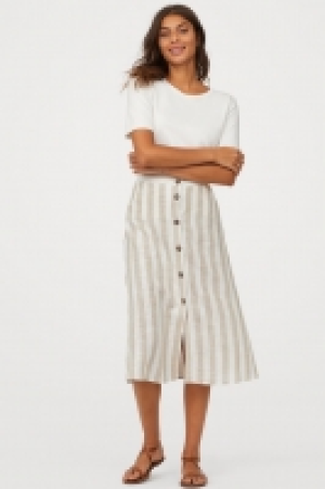  Falda en mezcla de lino 14.99 €
