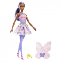 Toysrus  Barbie - Hada Lila - Muñeca Dreamtopia