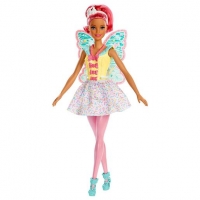 Toysrus  Barbie - Hada Rosa - Muñeca Dreamtopia