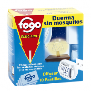 FOGO insecticida eléctrico antimosquitos difusor + 10 pastil 4.19 €