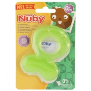 NUBY mordedor de silicona suave +0 meses 1 ud (diferentes co 7.55 €