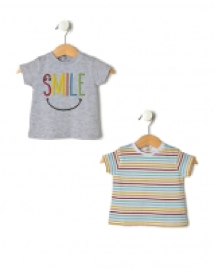 Prenatal  PACK 2 CAMISETAS SMILE