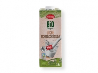 Lidl  Milbona® Leche semidesnatada ecológica