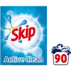 SKIP Active Clean detergente máquina polvo maleta 90 cacitos 17.99 €