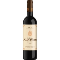 Hipercor  BODEGAS ALAVESAS vino tinto crianza D.O. Rioja botella 75 cl