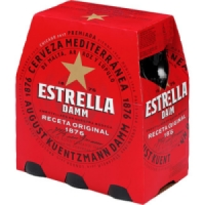 ESTRELLA DAMM cerveza rubia mediterránea de malta, arroz y l 3.09 €
