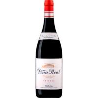 Hipercor  VIÑA REAL vino tinto crianza D.O. Rioja botella 75 cl
