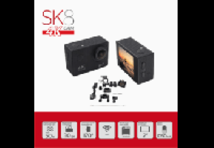 REACONDICIONADO Cámara deportiva - SK8 Cam 4K, Vídeo Ultra H 44.10 €