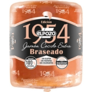 ELPOZO Edición 1954 jamón cocido extra braseado cruce Duroc