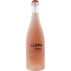 YLLERA CINCO.5 vino rosado espumoso frizzante de la Tiera de 5.65 €