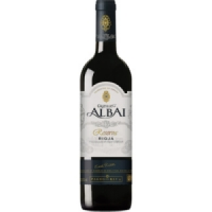 CASTILLO DE ALBAI vino tinto reserva D.O. Rioja botella 75 c 7.99 €