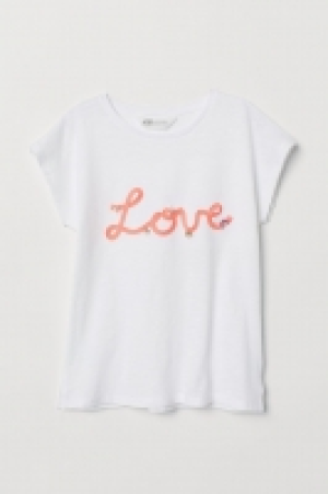 HM   Camiseta con aplicación