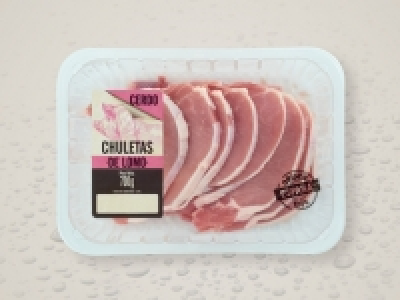 Chuletas de lomo de cerdo 2.49 €