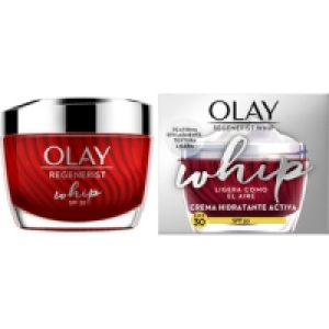 OLAY Regenerist Whip crema hidratante ligera SPF-30 tarro 50 29.99 €