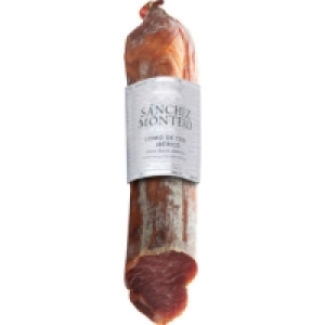 SANCHEZ MONTERO lomo de cebo ibérico 50% raza ibérica peso a 17.49 €