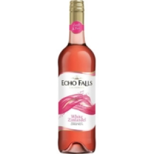 Hipercor  ECHO FALLS vino rosado zinfandel de California botella 75 cl