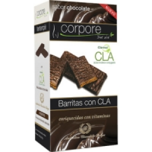 CORPORE DIET barritas con CLA sabor chocolate enriquecidas c 5.95 €