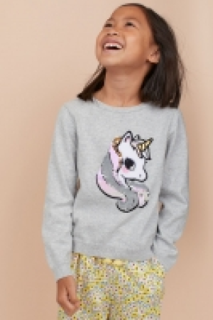  Jersey con motivo lentejuelas 10.99 €