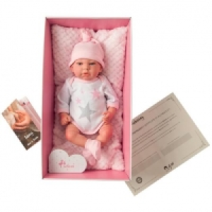 Bebé Reborn Gala 40 cm con Manta y Peluche