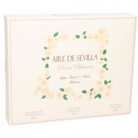 Clarel  AIRE DE SEVILLA pack rosas blancas colonia 150 ml + crema 15
