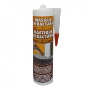 Bricoking  MASILLA REFRACTARIA CARTUCHO 310ML