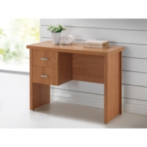 MESA ESCRITORIO 2 CAJONES COLOR MAPLE 100X50X75 CM