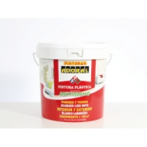 PINTURA PLASTICA USO INTERIOR/EXTERIOR ANTIMOHO 14L