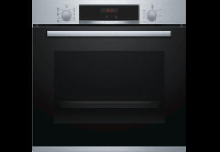 MediaMarkt  Horno - Bosch HBG579BS0, Multifunción, 71 L, Pirolítico, 60 