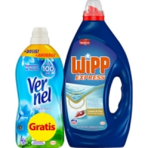 Hipercor  WIPP EXPRESS detergente máquina líquido gel Limpio & Liso bo