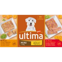 Hipercor  ULTIMA Mini alimento húmedo para perro adulto surtido de car