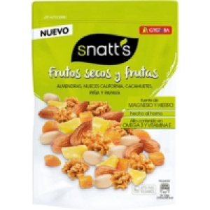 GREFUSA Snatts almendras, nueces, cacahuetes, piña y papaya 2.34 €