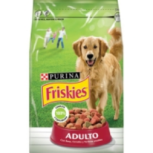 Hipercor  FRISKIES ADULTO pienso completo para perros adultos con buey