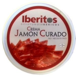 IBERITOS Desayunos ibéricos crema de jamón curado envase 250