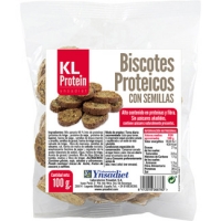 Hipercor  YNSADIET KL Protein biscotes proteicos con semillas envase 1