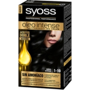 Hipercor  SYOSS Oleo Intense coloración permanente sin amoniaco 1-10 n