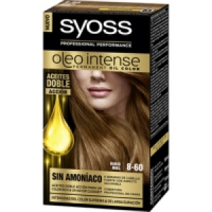 Hipercor  SYOSS Oleo Intense coloración permanente sin amoniaco 8-60 r