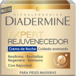 Hipercor  DIADERMINE Expert Rejuvenecedor crema de noche cuidado avanz