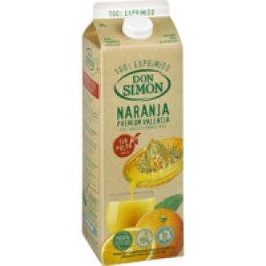 DON SIMON zumo de naranja exprimida sin pulpa brik 2 l 2.90 €