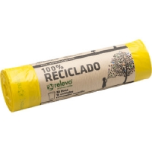 RELEVO bolsas de basura amarillas 100% reciclado para cubo n 1.99 €