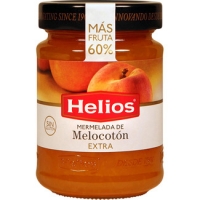 Hipercor  HELIOS mermelada extra de melocotón 60% de fruta sin gluten 