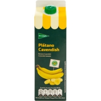 Hipercor  EL CORTE INGLES néctar de plátano Cavendish brik 1 l