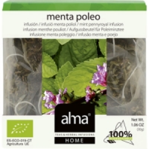 Hipercor  ALMA HOME infusión de menta poleo ecológica estuche 15 bolsi