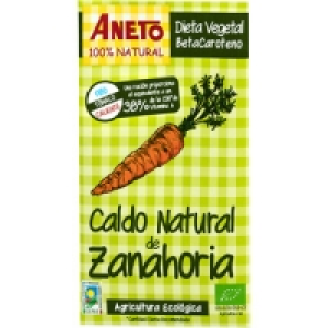 Hipercor  ANETO caldo natural de zanahoria ecológico sin lactosa y sin