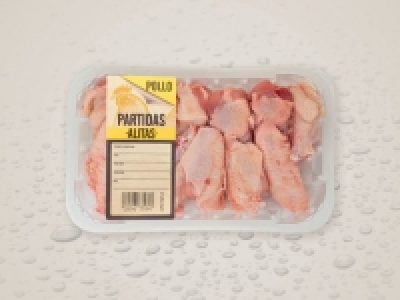 Alitas de pollo partidas 1.75 €