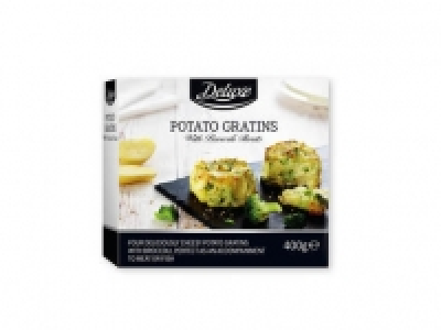 Lidl  Deluxe® Gratén de patatas con Emmental / brócoli