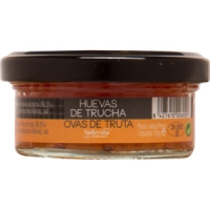 Hipercor  SPHERIKA GOURMET huevas de trucha envase 50 g