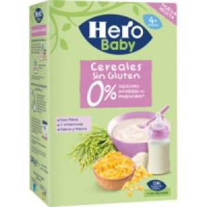 HERO BABY papilla de cereales sin gluten, sin lactosa y sin  2.90 €