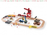 Lidl  Playtive Junior® Set de tren de obras ferroviarias