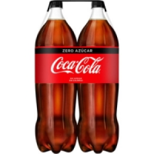 COCA-COLA ZERO Azúcar refresco de cola pack 2 botella 2 l 2.72 €